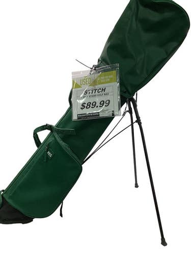 Used STITCH 2 WAY STAND BAG Mens Stand Bag Green 11347-S000269233