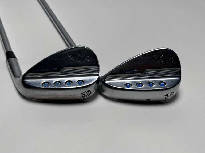Callaway Jaws MD5 Platinum Chrome Wedge Set 54* 10 | 58* 10 DG S200 Stiff RH