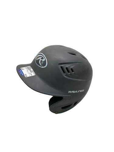 Used Rawlings 6 3/8 - 7 1/8 Batting Helmet No Mask Grey SM 11347-S000269262