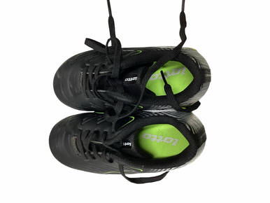 Used Lotto ROMA 700 Soccer Cleats Black Youth 09.0 11613-S000182368