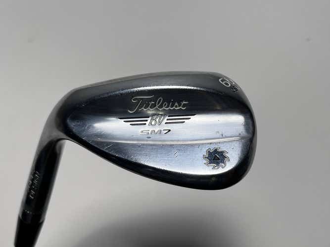 LEFTY Titleist Vokey SM7 Tour Chrome Lob Wedge LW 60* 8 Bounce M-Grind Wedge LH