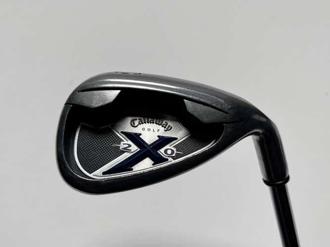 Callaway X-20 Pitching Wedge PW Uniflex Steel Mens RH