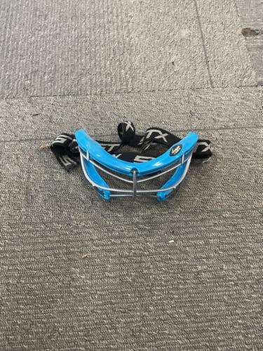 Used STX 4 SIGHT PLUS-S Lacrosse Facial Protect Royal Blue Junior 11614-S000236687