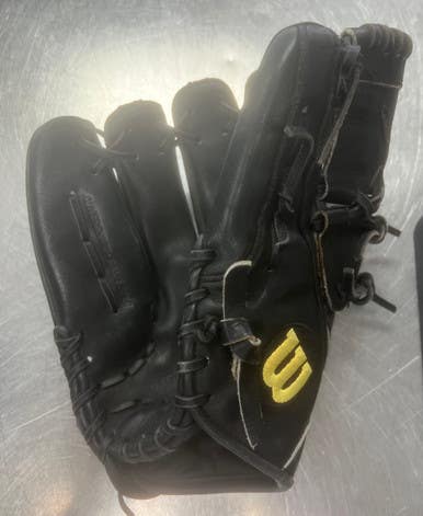 Used Wilson A2000 CK22 BB/SB Glove LH Throw Black 11 3/4" 11497-S000157886
