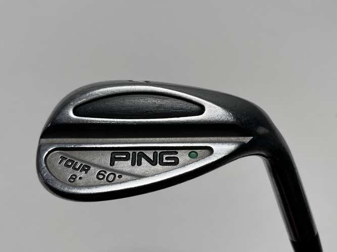 Ping Tour Lob Wedge LW 60* 8 Bounce Green Dot 2* Up Wedge Steel Mens RH