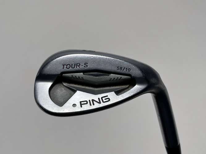 Ping Tour-S Chrome Lob Wedge LW 58* 10 Bounce White Dot 3* Up AWT Wedge RH