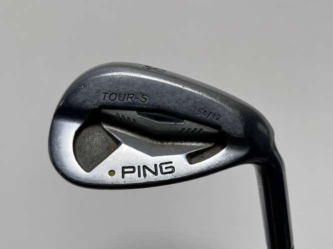 Ping Tour-S Chrome Sand Wedge SW 54* 12 Bounce Yellow Dot 1.5* Up AWT Regular RH