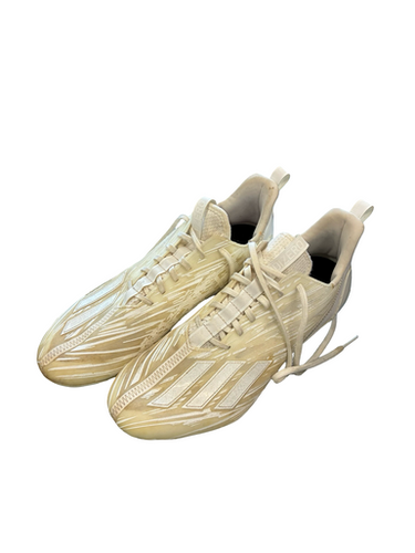 Used Adidas Adult FB Cleats White Senior 12.5 11682-S000132583