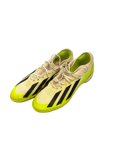 Used Adidas Soccer Indoor Shoes Green Senior 12 11682-S000132582