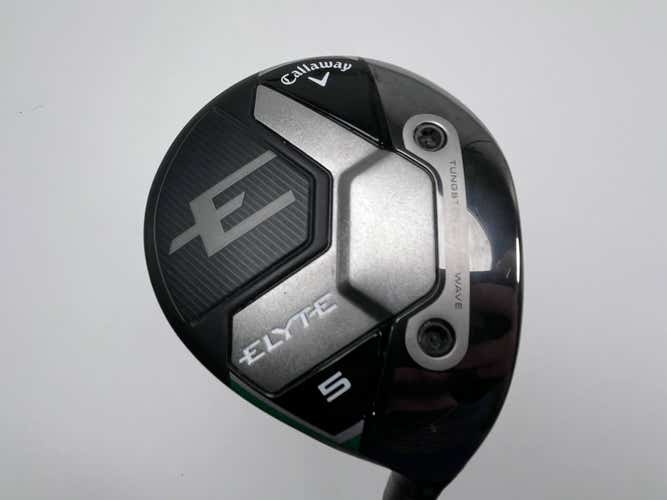 Callaway Elyte 5 Fairway Wood 18* Mitsubishi Chemical Vanquish 4 R2 Senior RH
