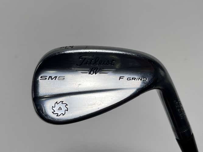 Titleist Vokey SM6 Tour Chrome Gap Wedge GW 50* 8 Bounce F-Grind Wedge RH