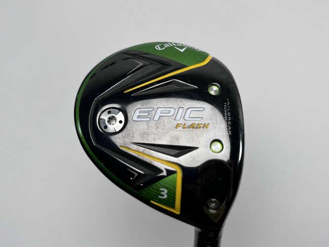 Callaway EPIC Flash 3 Fairway Wood 15* Project X Even Flow 5.0 55g Senior RH