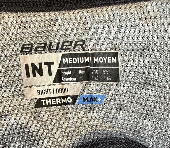 Intermediate Medium Bauer Vapor 3X Pro Elbow Pads (New)