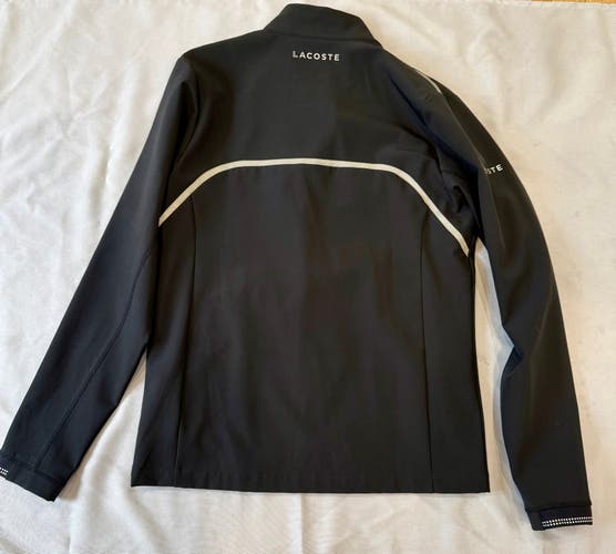 Black Men's Large Lacoste Jacket (Used)