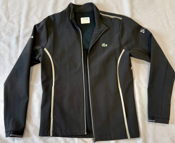 Black Men's Large Lacoste Jacket (Used)