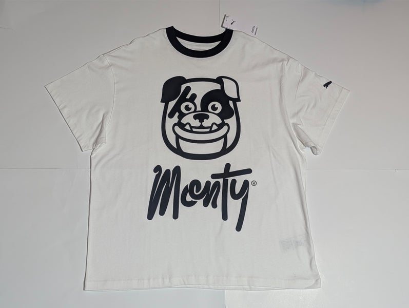 Size M PUMA CWC Hoops X C.F. Monterrey KidSuper Tee Men’s Crew Neck Short Sleeve T-Shirt 631708_01