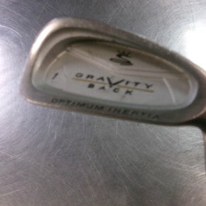 Used Cobra GRAVITY BACK Mens Individual Iron RH 1 Iron 11868-S000069521