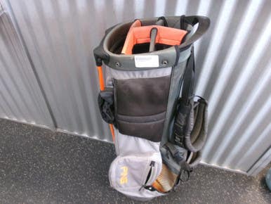 Used Ping HOOFER Mens Stand Bag Black 11868-S000069512