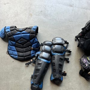 Black/Navy Nike Pro Catcher's Set (Used)
