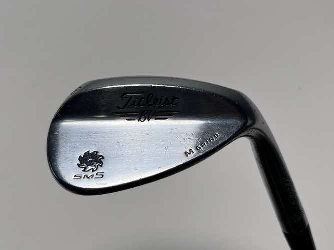 Titleist Vokey SM5 Tour Chrome Lob Wedge LW 58* 8 Bounce M-Grind Wedge RH