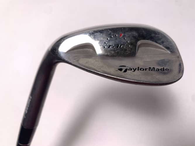 LEFTY TaylorMade Rac Chrome Lob Wedge LW 60* 7 Wedge Steel Mens LH