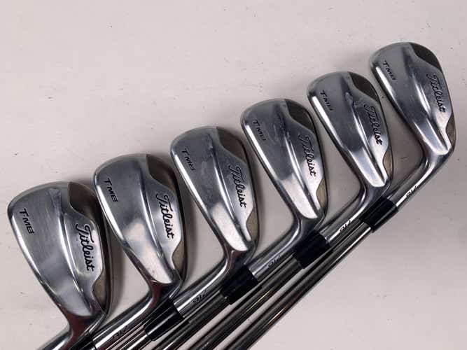 Titleist 716 T-MB Iron Set 4-9 UST Mamiya Recoil Prototype 110 F5 Extra Stiff RH