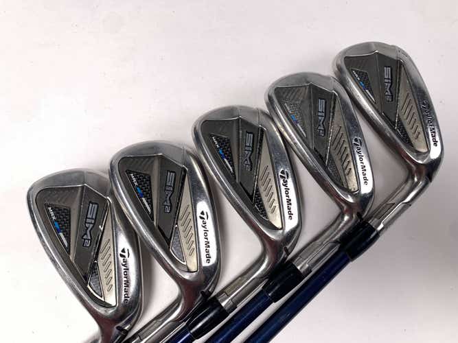TaylorMade SIM2 MAX Iron Set 6-PW Fujikura Ventus Blue 6-R Regular RH