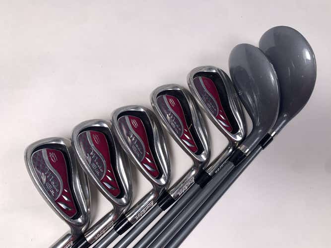 Tour Edge Moda Silk Hybrid Iron Set 5H-6H 7-PW+SW Ladies RH