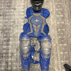 Blue All Star System 7 Catcher's Set (Used)