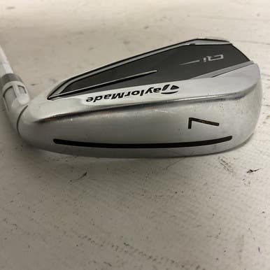 Used Taylormade QI Mens Individual Iron RH 7 Iron 11855-S000203839