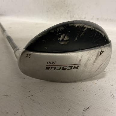 Used Taylormade RESCUE MID Mens Hybrid Club RH 4 Hybrid 11855-S000203829