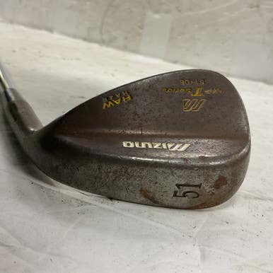 Used Mizuno MP T SERIES RAW Golf Wedge Mens RH 52 Degree 11855-S000203783