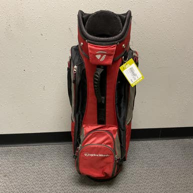 Used Taylormade 6 WAY Mens Cart Bag Red 11855-S000203778