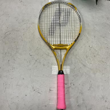 Used Prince POWERLINE QUANTUM Adult Tennis Racquet Yellow 4 5/8" 11855-S000203765