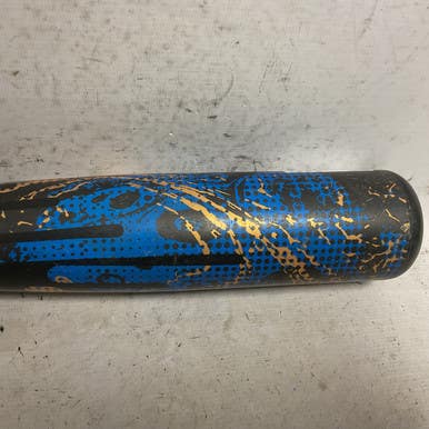 Used Demarini Uprising UPY-22 USSSA 2 3/4 Baseball Bat Black And Carolina Blue 27" 11855-S000203725