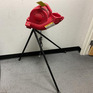 Used Heater POWER ALLEY PRO BB/SB Pitching Machine Red 11855-S000203727