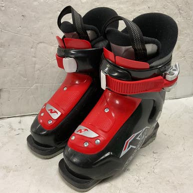 Used Nordica FIREARROW TEAM 1 Boys DH Ski Boot Black And Red 175 MP - Y11 11855-S000203702