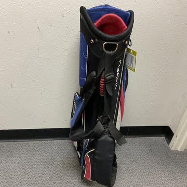 Used Maxfli REVOLUTION Mens Stand Bag Black/Royal/Red 11855-S000203678