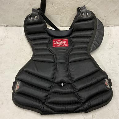 Used Rawlings LLBP-1 AGE 9-11 Catchers Chest Protector Black Junior 11855-S000203643