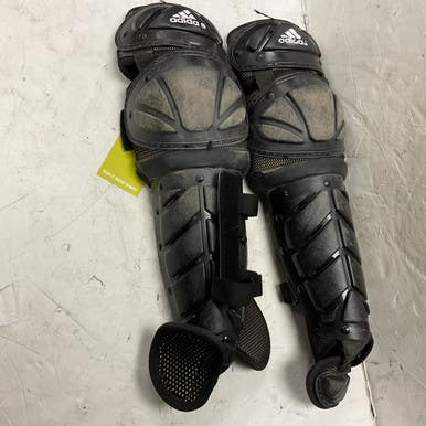 Used Adidas Catchers Leg Guards Black Junior 11855-S000203639