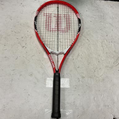 Used Wilson FEDERER Adult Tennis Racquet Red 4 3/8" 11855-S000203634