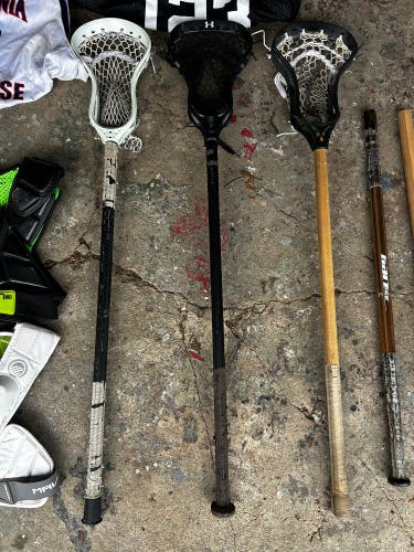 Multiple Complete Sticks: UA Command 2 w/ StringKing Metal 3, ECD Mirage, StringKing Mark 2F