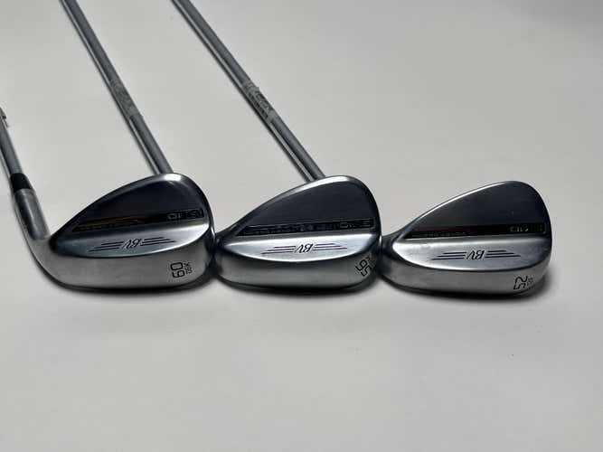 Titleist Vokey SM10 Tour Chrome Wedge Set 52* 12 | 56* 8 | 60* 6 SM10 RH