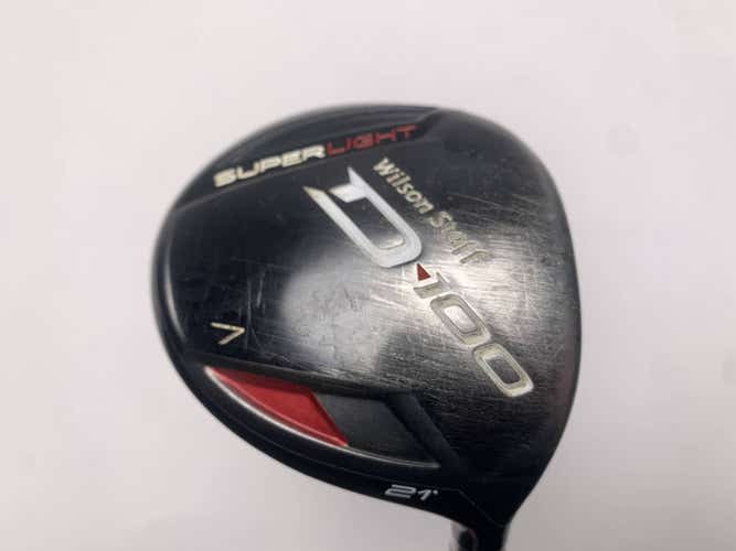 Wilson D100 7 Fairway Wood 21* Matrix Ozik HD 5.1 Regular Graphite Mens RH
