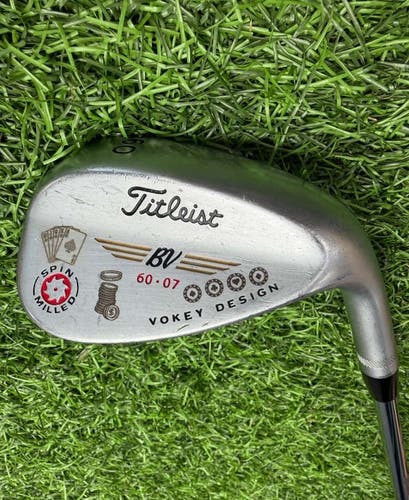 Titleist - BV=Vokey Design Lob Wedge 60|07 - Steel - Wedge Flex - RH