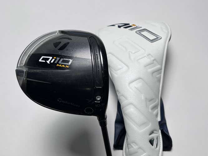 TaylorMade Qi10 MAX Driver 10.5* Tensei Blue AV Limited 65g Regular RH HC