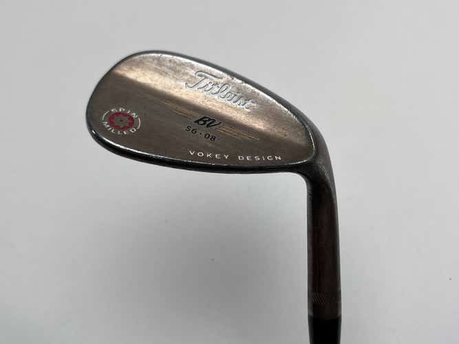 Titleist Vokey Spin Milled Oil Can 2009 Sand Wedge SW 56* 8 Bounce Wedge RH