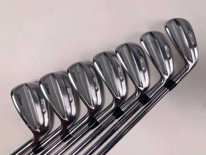 Titleist T100 2021 Iron Set 4-PW Dynamic Gold S400 Tour Issue Stiff RH