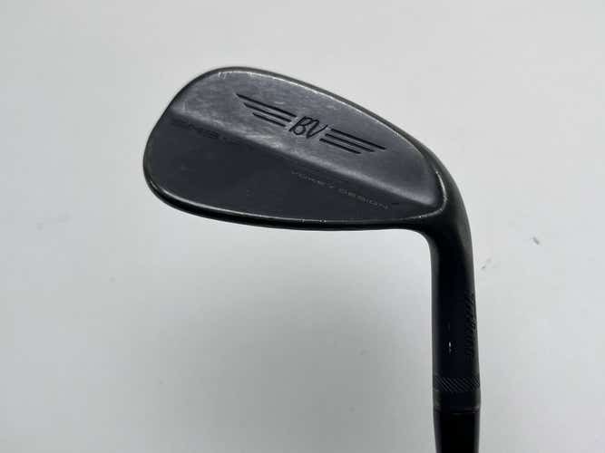 Titleist Vokey SM9 Jet Black Gap Wedge GW 50* 12 F-Grind LZ 6.0 Black Stiff RH