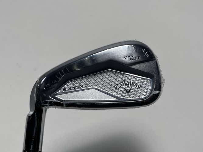 LEFTY Callaway Elyte Max Fast Single 7 Iron Fitter Vanquish 4 Senior Graphite LH